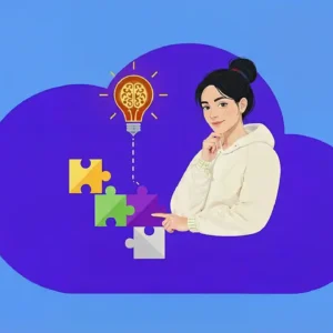 Logical reasoning and analytical ability course image representing critical thinking, aptitude test preparation, and problem-solving skills